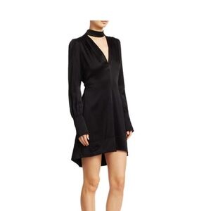 Elegant Black Choker Dress
A.L.C Garrison V- neck choker mini dress
NWT/NEW